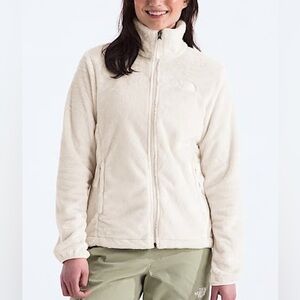 The North Face Women's Osito Fleece Jacket - Full Zip - Bleached Sand XS Fuzzy